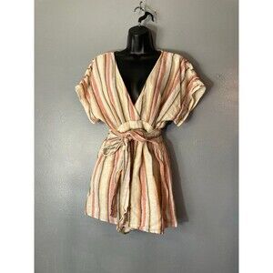 American Eagle outfitters multicolored striped romper